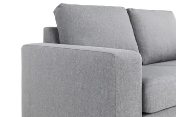 Crazy 7-seters Vendbar L-formet XX-Large Hjørnesofa i Stoff - Grå - Møbler - Sofaer - Hjørnesofaer