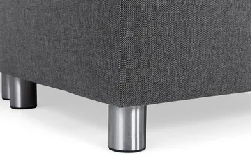 Crazy 7-seters Vendbar L-formet XX-Large Hjørnesofa i Stoff - Mørk grå - Møbler - Sofaer - Hjørnesofaer