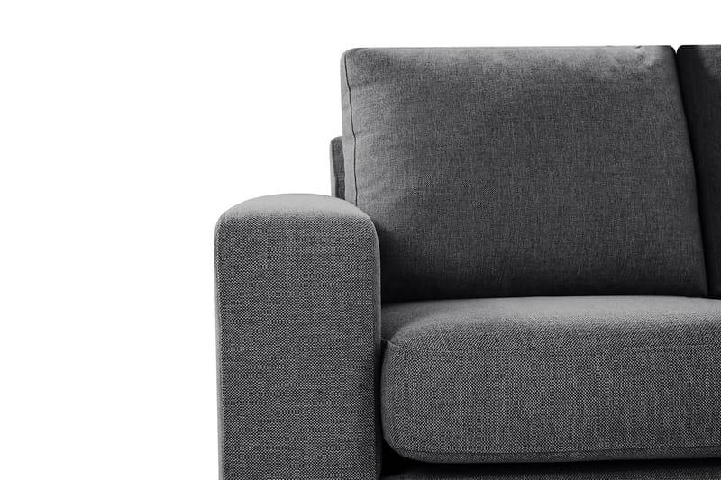 Crazy 7-seters Vendbar L-formet XX-Large Hjørnesofa i Stoff - Mørk grå - Møbler - Sofaer - Hjørnesofaer