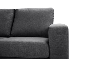 Crazy 7-seters Vendbar L-formet XX-Large Hjørnesofa i Stoff - Mørk grå - Møbler - Sofaer - Hjørnesofaer
