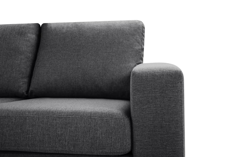 Crazy 7-seters Vendbar L-formet XX-Large Hjørnesofa i Stoff - Mørk grå - Møbler - Sofaer - Hjørnesofaer