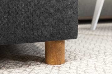 Crazy 7-seters Vendbar L-formet XX-Large Hjørnesofa i Stoff - Mørk grå - Møbler - Sofaer - Hjørnesofaer