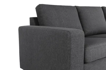 Crazy 7-seters Vendbar L-formet XX-Large Hjørnesofa i Stoff - Mørk grå - Møbler - Sofaer - Hjørnesofaer