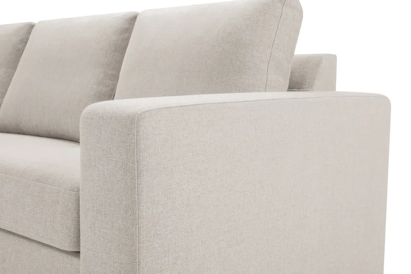 Crazy 7-seters Vendbar U-formet XX-Large Hjørnesofa med Divan i Stoff - Beige - Møbler - Sofaer - Hjørnesofaer - Hjørnesofa med divan