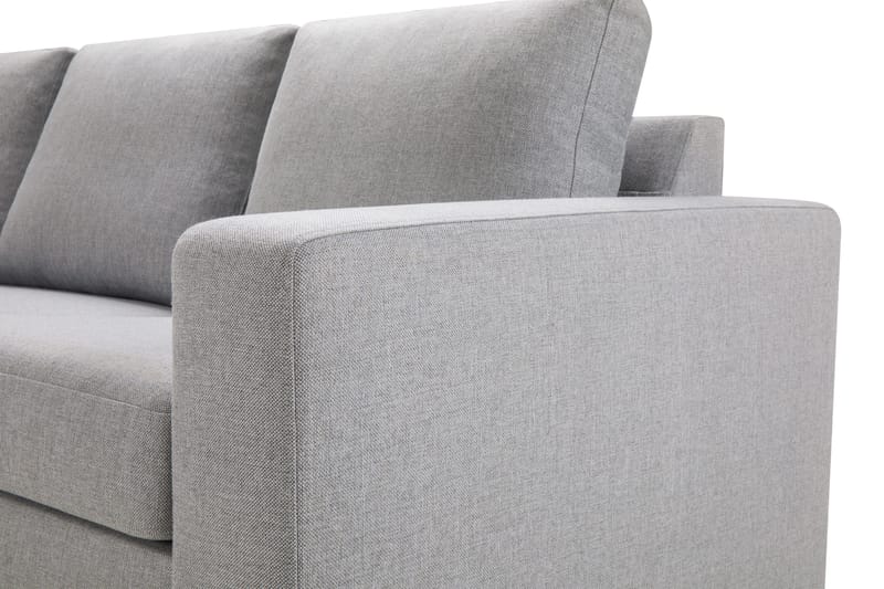 Crazy 7-seters Vendbar U-formet XX-Large Hjørnesofa med Divan i Stoff - Grå - Møbler - Sofaer - Hjørnesofaer - Hjørnesofa med divan