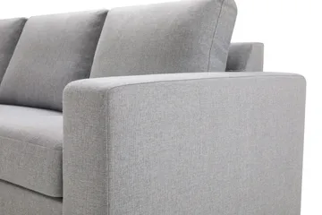 Crazy 7-seters Vendbar U-formet XX-Large Hjørnesofa med Divan i Stoff - Grå - Møbler - Sofaer - Hjørnesofaer - Hjørnesofa med divan