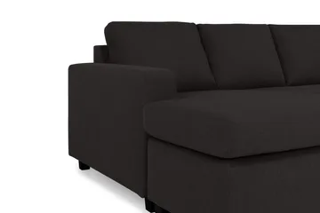 Crazy 7-seters Vendbar U-formet XX-Large Hjørnesofa med Divan i Stoff - Mørk grå / Antrasitt - Møbler - Sofaer - Hjørnesofaer - Hjørnesofa med divan