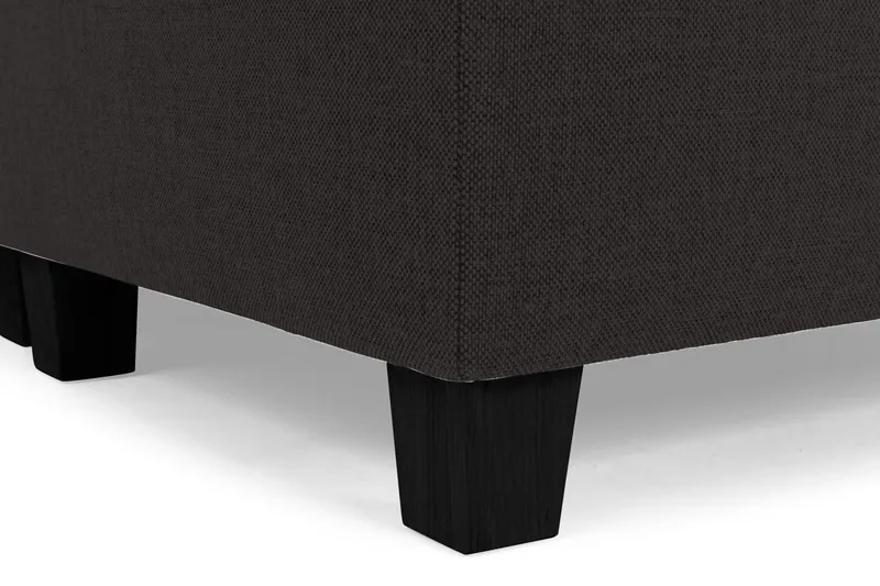 Crazy 7-seters Vendbar U-formet XX-Large Hjørnesofa med Divan i Stoff - Mørk grå / Antrasitt - Møbler - Sofaer - Hjørnesofaer - Hjørnesofa med divan