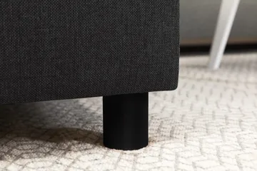 Crazy 7-seters Vendbar U-formet XX-Large Hjørnesofa med Divan i Stoff - Mørk grå / Antrasitt - Møbler - Sofaer - Hjørnesofaer - Hjørnesofa med divan