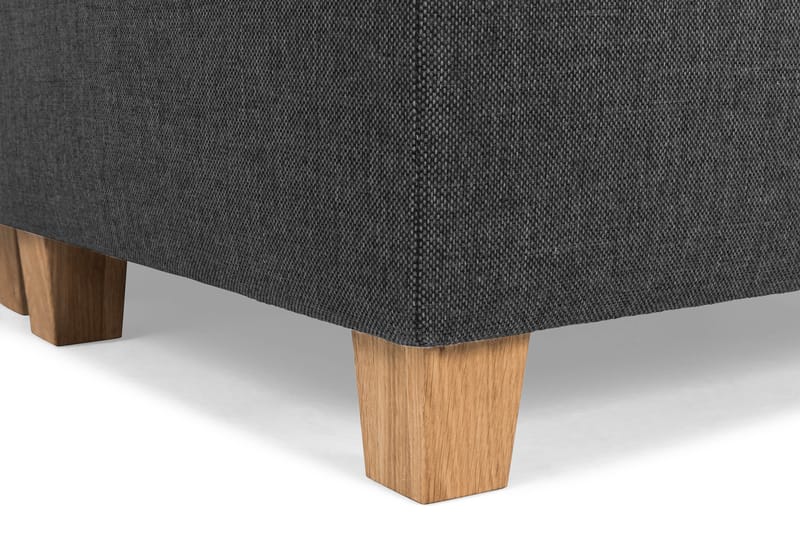 Crazy 7-seters Vendbar U-formet XX-Large Hjørnesofa med Divan i Stoff - Mørk grå / Antrasitt - Møbler - Sofaer - Hjørnesofaer - Hjørnesofa med divan