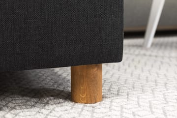 Crazy 7-seters Vendbar U-formet XX-Large Hjørnesofa med Divan i Stoff - Mørk grå / Antrasitt - Møbler - Sofaer - Hjørnesofaer - Hjørnesofa med divan