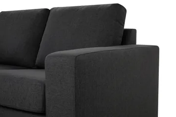 Crazy 7-seters Vendbar U-formet XX-Large Hjørnesofa med Divan i Stoff - Mørk grå - Møbler - Sofaer - Hjørnesofaer - Hjørnesofa med divan