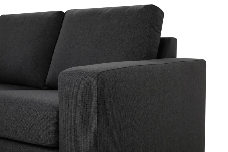 Crazy 7-seters Vendbar U-formet XX-Large Hjørnesofa med Divan i Stoff - Mørkegrå - Møbler - Sofaer - Hjørnesofaer - Hjørnesofa med divan