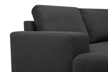 Crazy 7-seters Vendbar U-formet XX-Large Hjørnesofa med Divan i Stoff - Mørkegrå - Møbler - Sofaer - Hjørnesofaer - Hjørnesofa med divan