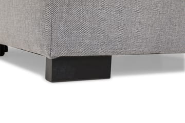 Crazy 7-seters Venstrevendt U-formet XX-Large Hjørnesofa med Divan i Stoff - Grå - Møbler - Sofaer - Hjørnesofaer - Hjørnesofa med divan