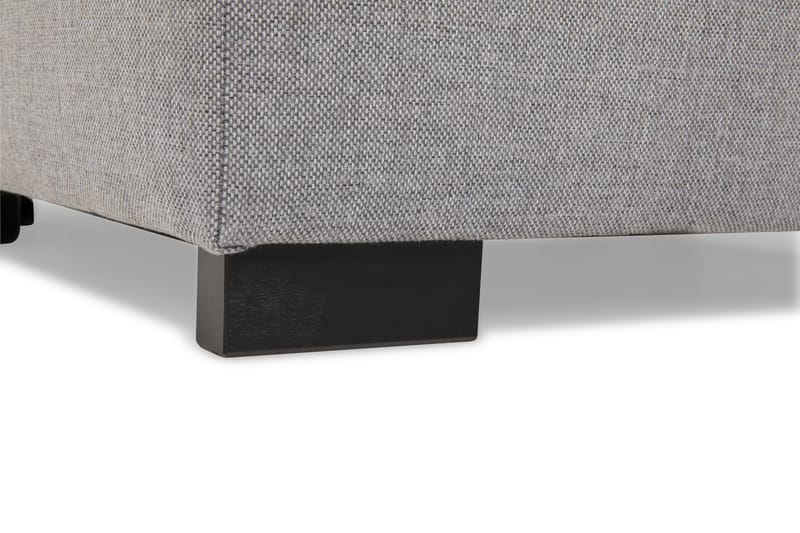 Crazy 7-seters Venstrevendt U-formet XX-Large Hjørnesofa med Divan i Stoff - Grå - Møbler - Sofaer - Hjørnesofaer - Hjørnesofa med divan