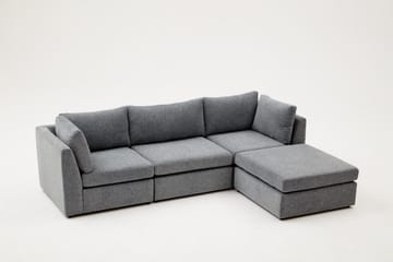 Deliones Hjørnesofa 3-seter - Lyse brun - Møbler - Sofaer - Sofaer med sjeselong - 4 seters sofa med divan