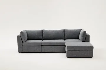 Deliones Hjørnesofa 3-seter - Lyse brun - Møbler - Sofaer - Sofaer med sjeselong - 4 seters sofa med divan