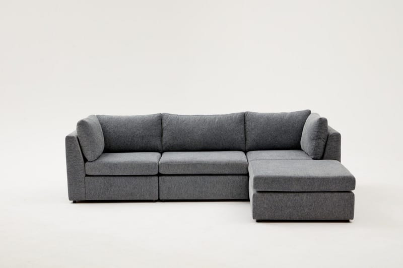 Deliones Hjørnesofa 3-seter - Lyse brun - Møbler - Sofaer - Sofaer med sjeselong - 4 seters sofa med divan