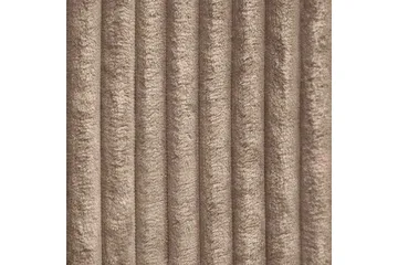 Denegal 3-seter Venstrevendt Sofa med Sjeselong 237 cm med Oppbevaring i Fløyel - Beige - Møbler - Sofaer - Sofaer med sjeselong - 3 seters sofa med divan
