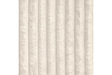 Denegal 3-seter Venstrevendt Sofa med Sjeselong 237 cm med Oppbevaring i Fløyel - Kremhvit - Møbler - Sofaer - Sofaer med sjeselong - 3 seters sofa med divan