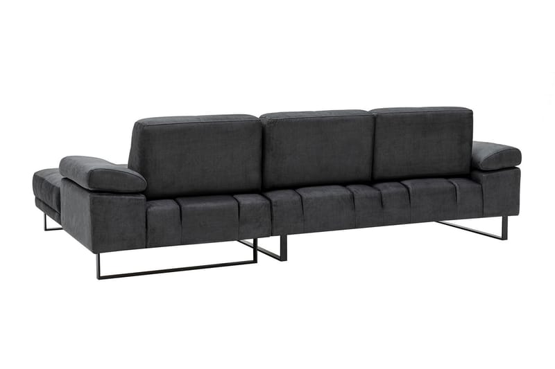 Divansofa 3-seters Caboolture - Antrasitt - Møbler - Sofaer - Hjørnesofaer