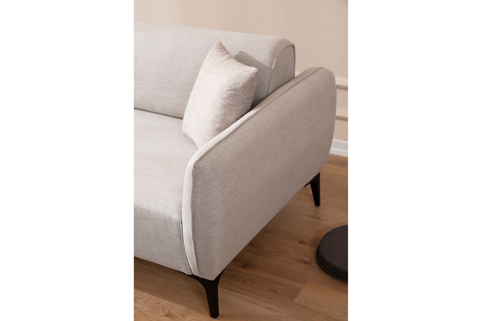 Divansofa 3-seters Wangaratta - Hvit - Møbler - Sofaer - Hjørnesofaer