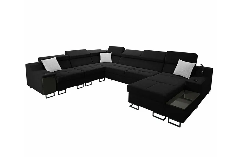 Galbally 5-seters hjørnesofa