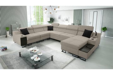 Galbally 5-sits Hörnsoffa Beige - Møbler - Sofaer - Hjørnesofaer