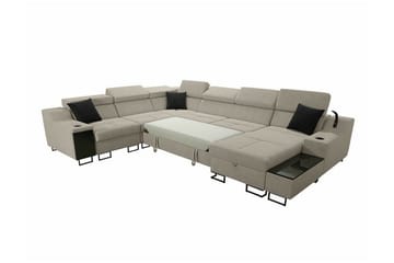 Galbally 5-sits Hörnsoffa Dark blue - Møbler - Sofaer - Hjørnesofaer