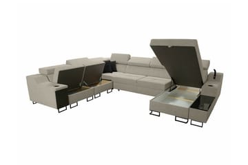 Galbally 5-sits Hörnsoffa Dark blue - Møbler - Sofaer - Hjørnesofaer