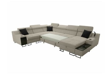 Galbally 5-sits Hörnsoffa Dark blue - Møbler - Sofaer - Hjørnesofaer