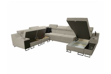 Galbally 5-sits Hörnsoffa Dark blue - Møbler - Sofaer - Hjørnesofaer