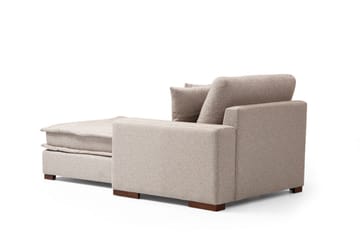 Gladfield Divansofa 3-seters - Beige - Møbler - Sofaer - Hjørnesofaer - Hjørnesofa med divan