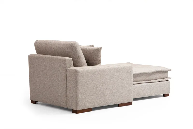 Gladfield Divansofa 3-seters - Beige - Møbler - Sofaer - Hjørnesofaer - Hjørnesofa med divan