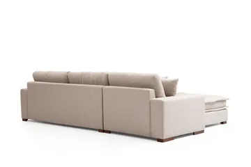 Gladfield Divansofa 3-seters - Beige - Møbler - Sofaer - Hjørnesofaer - Hjørnesofa med divan