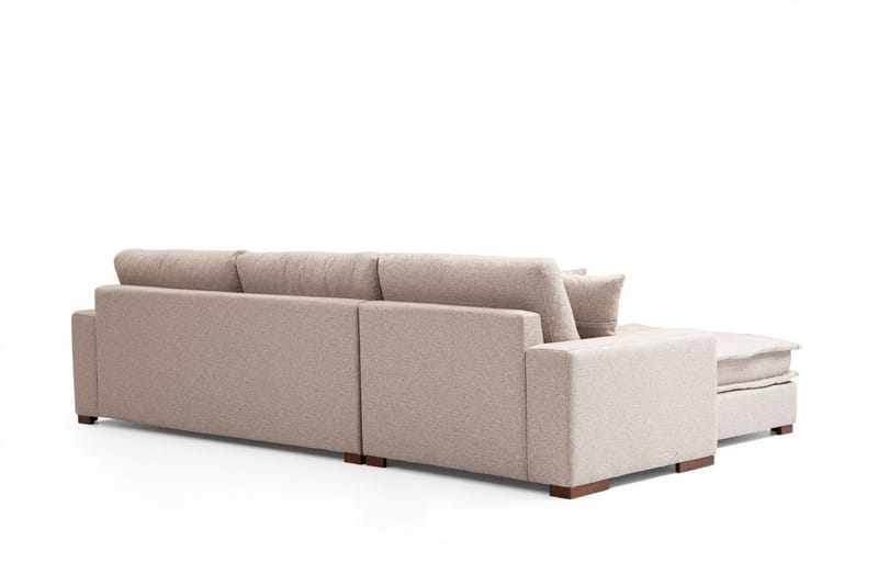 Gladfield Divansofa 3-seters - Beige - Møbler - Sofaer - Hjørnesofaer - Hjørnesofa med divan