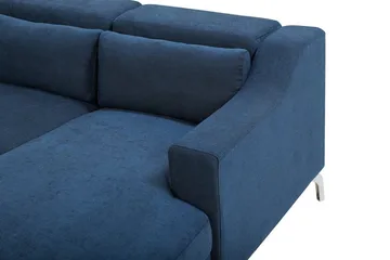 Glosli Hjørnesofa 220 cm - Blå - Møbler - Sofaer - Hjørnesofaer