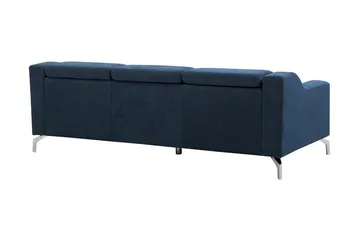 Glosli Hjørnesofa 220 cm - Blå - Møbler - Sofaer - Hjørnesofaer