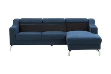 Glosli Hjørnesofa 220 cm - Blå - Møbler - Sofaer - Hjørnesofaer