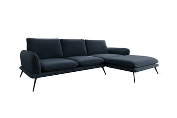 Graystone 3-sits Hörnsoffa Dark blue - Møbler - Sofaer - Hjørnesofaer - Hjørnesofa med divan