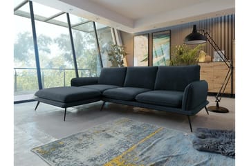 Graystone 3-sits Hörnsoffa Dark blue - Møbler - Sofaer - Hjørnesofaer - Hjørnesofa med divan