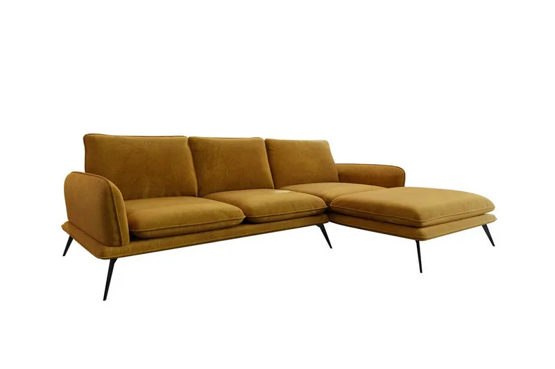 Graystone 3-sits Hörnsoffa Yellow