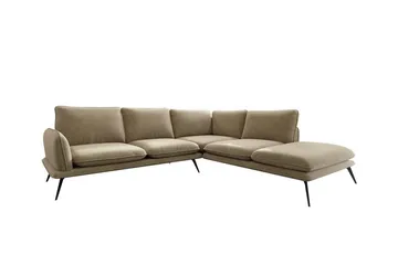 Graystone 4-sits Hörnsoffa beige - Møbler - Sofaer - Hjørnesofaer