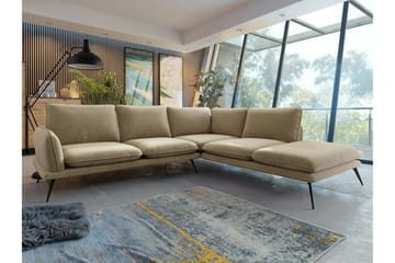 Graystone 4-sits Hörnsoffa beige - Møbler - Sofaer - Hjørnesofaer