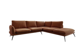 Graystone 4-sits Hörnsoffa Brown - Møbler - Sofaer - Hjørnesofaer
