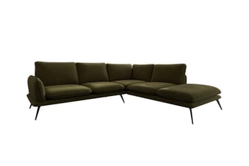 Graystone 4-sits Hörnsoffa Dark green - Møbler - Sofaer - Hjørnesofaer