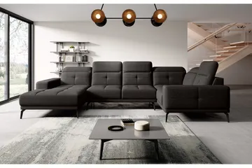 Hagglund Hjørnesofa m. Divan - Brun - Møbler - Sofaer - Hjørnesofaer - Hjørnesofa med divan