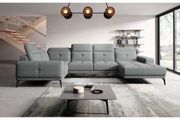 Hagglund Hjørnesofa m. Divan - Lysegrå - Møbler - Sofaer - Hjørnesofaer - Hjørnesofa med divan