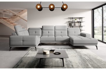 Hagglund Hjørnesofa m. Divan - Lysegrå - Møbler - Sofaer - Hjørnesofaer - Hjørnesofa med divan